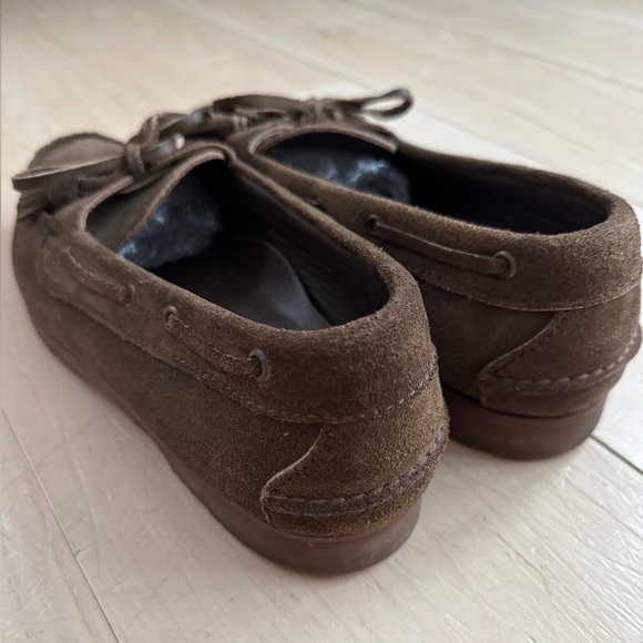 Paul Stuart Suede Loafer with Trim and Tassel main image 5